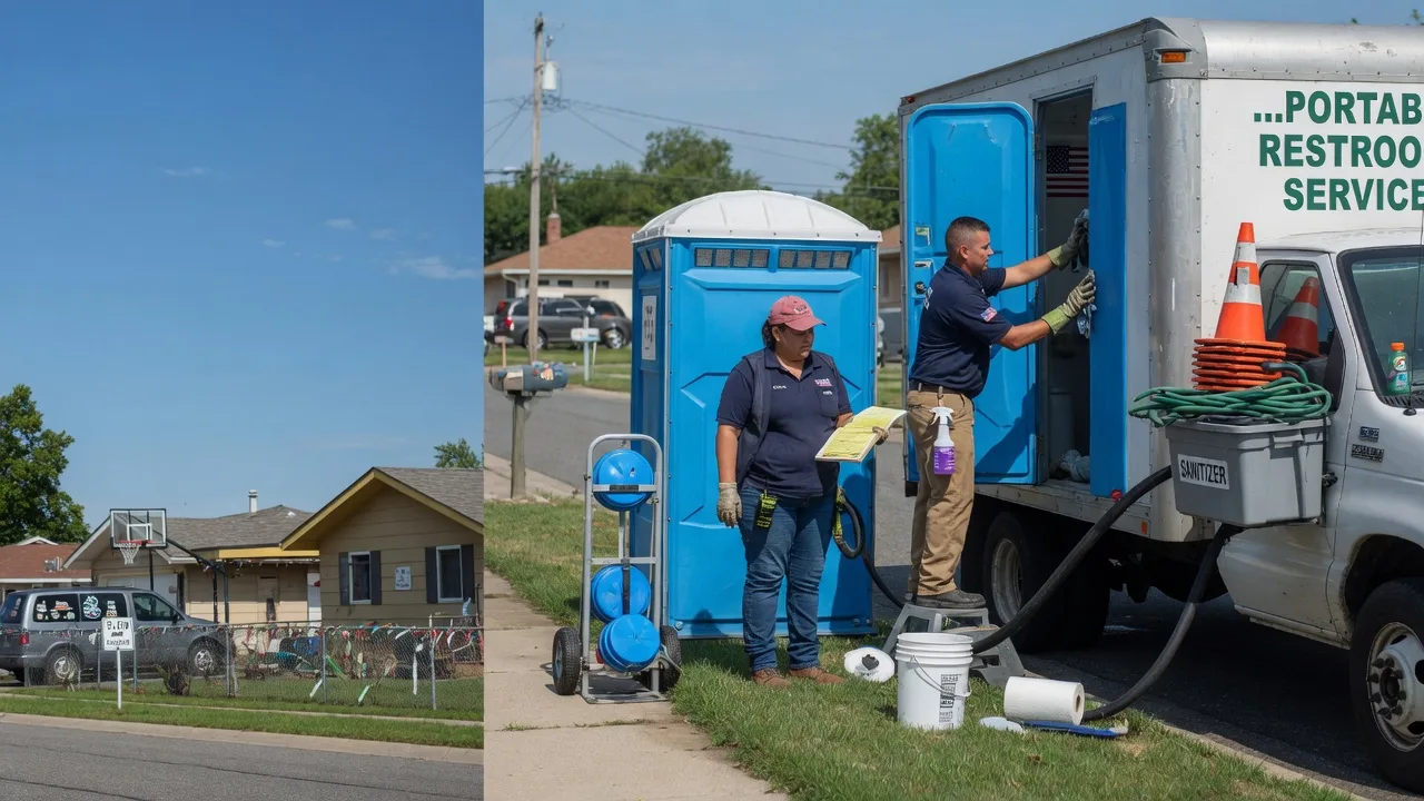 Portable Toilet Rental in Benton, MO near me